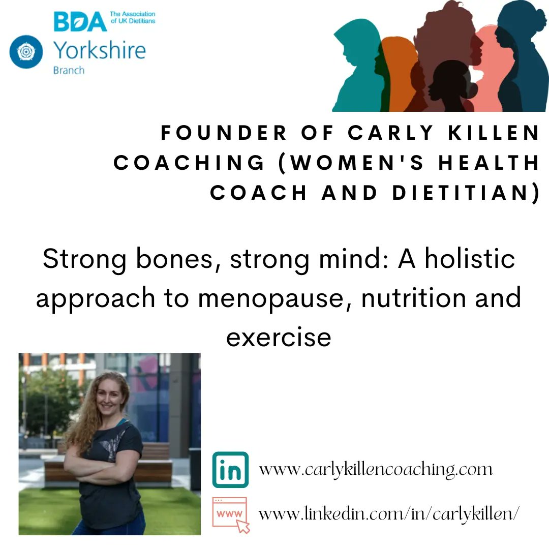 We are delighted to welcome Carly Killen to our event who will be speaking on her area of interest - bone health, menopause and exercise!

Link in bio to our next event at the Crown Plaza Leeds Saturday 10th June

Excellent CPD opportunity, food provided ✳️