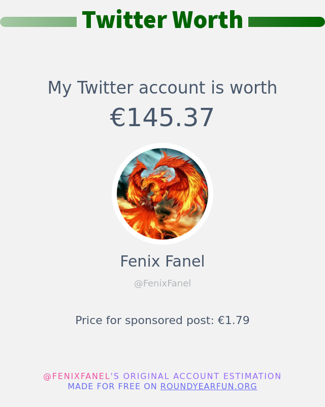 Fenix Fanel tweet media