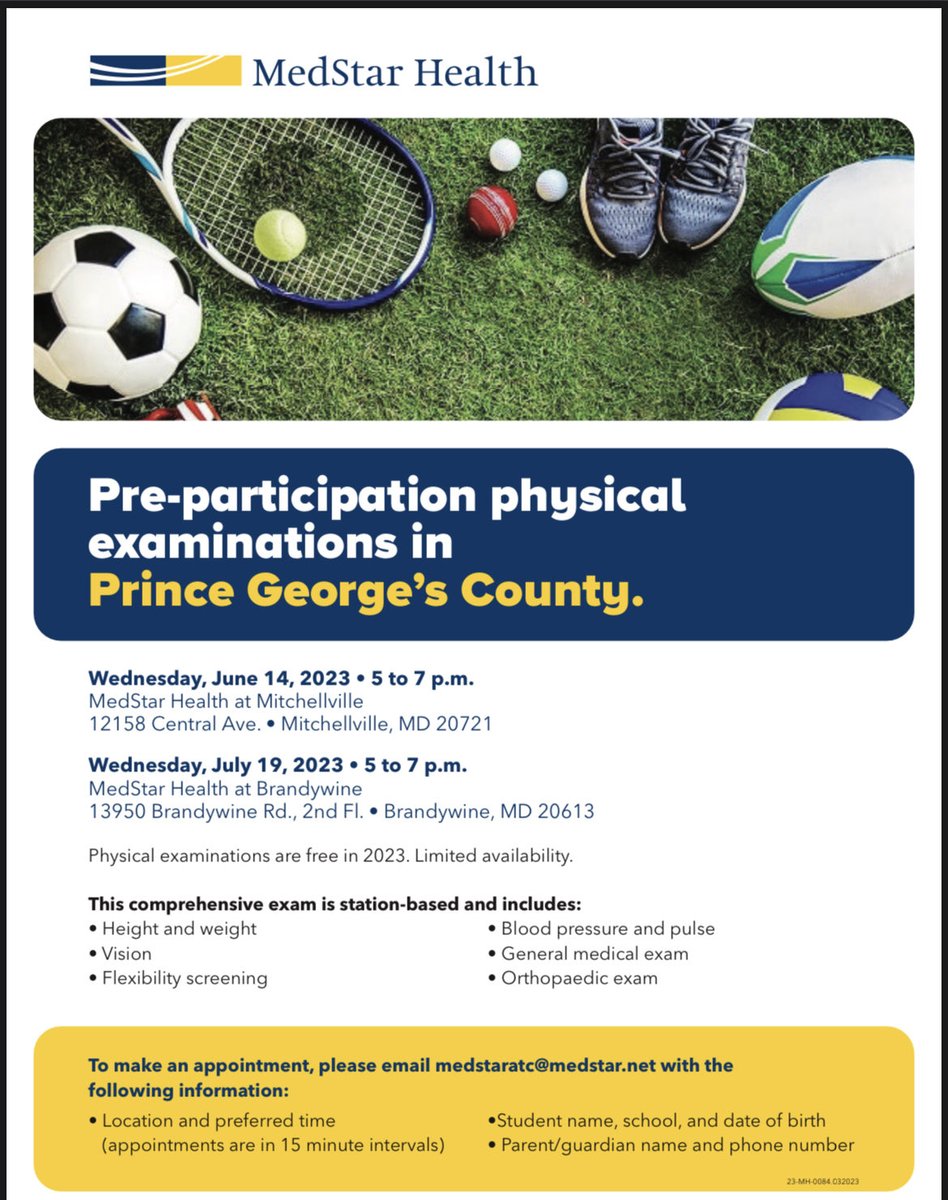 CHFJaguarSports's tweet photo. Sports Physicals, get them done for the 2023-24 sports seasons. https://t.co/NSUwbZmOvw