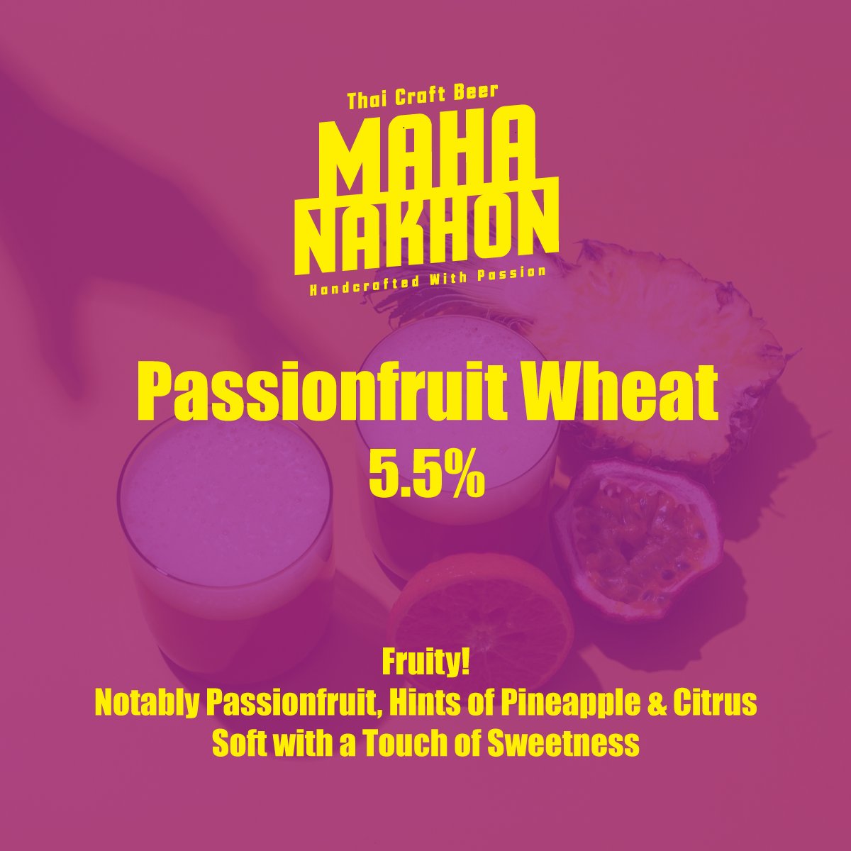 MAHANAKORN
TAP TAKEOVER STARTS NOW!
Hurry in & savor the flavors of summer 🌞
Buy 3 pints and get 1 pint on us! 🎉🍻
#TapTakeover #MahanakornBrewery #CraftBeerLovers