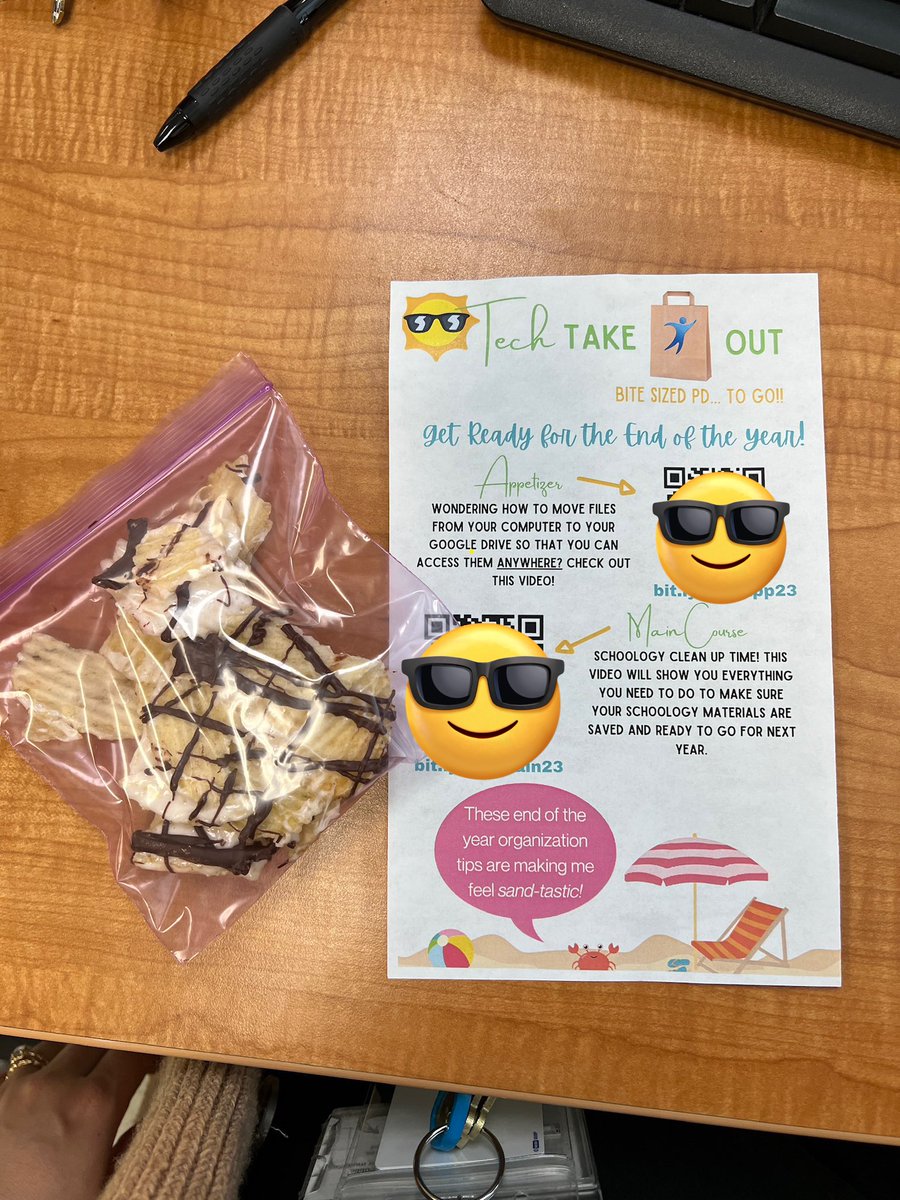 mrsrinehart1's tweet image. The last #TechTakeOut of the year! This one features digital organization tips and @Schoology EOY clean up best practices🧹 @saylerparkjags @dpvils @IamCPS @ForwardEdgeOH 

#BeBetterJags #FEK12 #dpvils