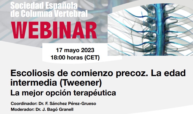sociedadcolumna's tweet photo. ‼️Hoy es el día‼️
🕕A las 18.00 tienes una cita con nuestro #webinar sobre #escoliosis.

Puedes registrarte aún en https://t.co/vWwKNBOMF0
#unacolumnasana https://t.co/H3aih4nBC5
