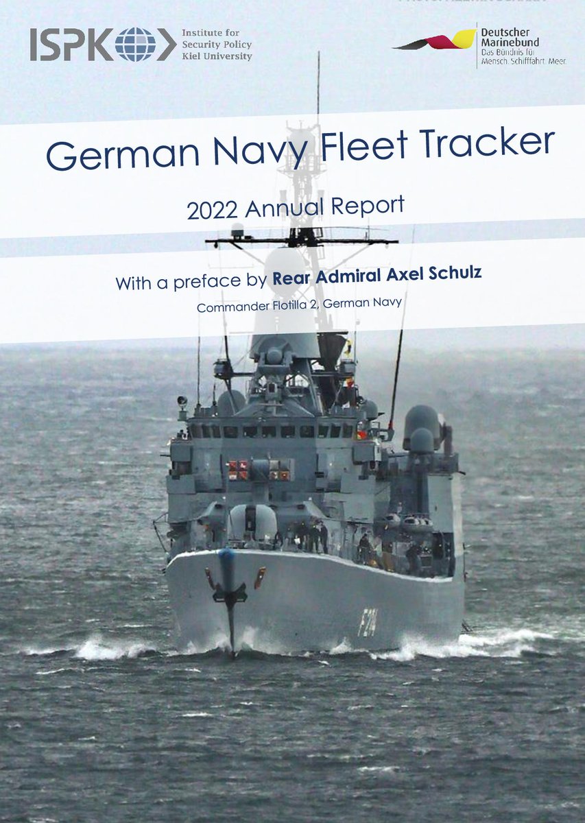 SeapowerSeries's tweet photo. After sharing the 2022 world map last week, we are now delighted to publish the online version of the German Navy #fleettracker Report for 2022. 

This year´s report features a foreword by Rear Admiral Axel Schulz, Commander @deu_flotilla2 &amp; a farewell-article about the... https://t.co/cyeIQd5b1a
