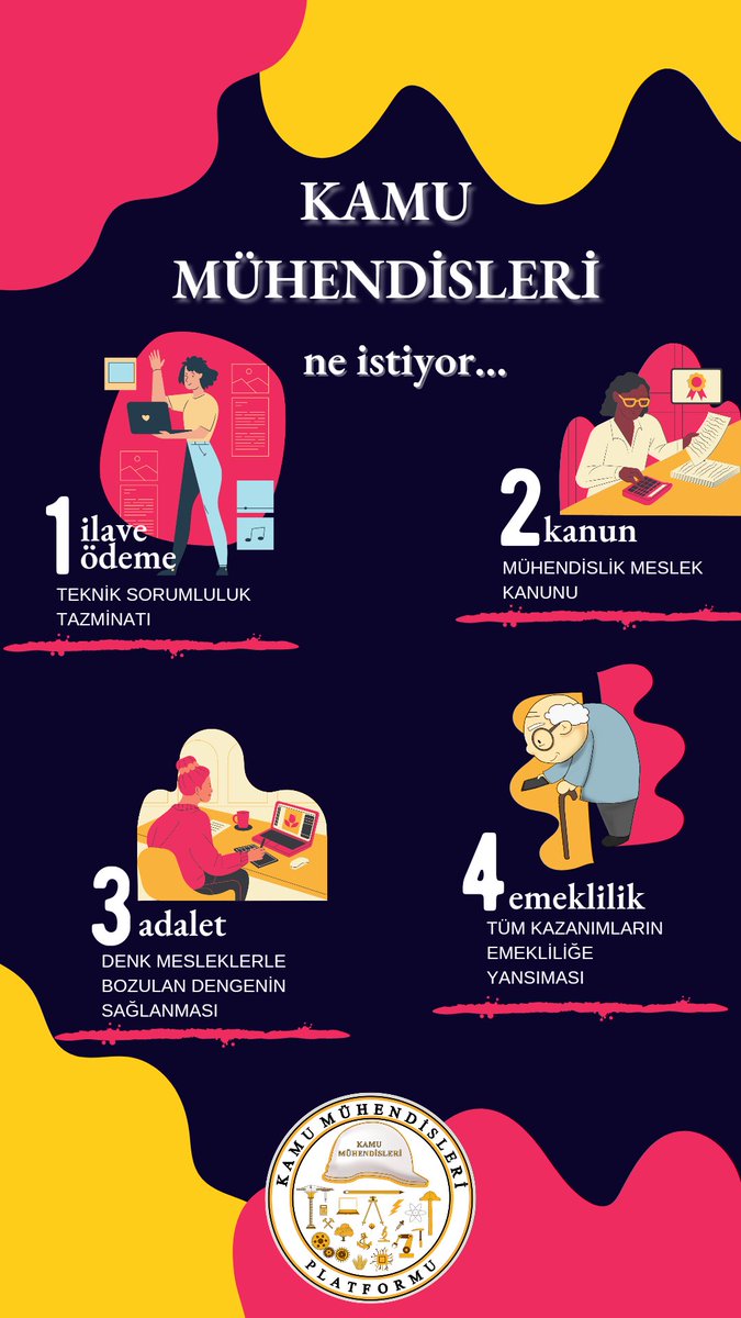 sinemnayimm's tweet photo. Kamu mühendisleri ne istiyor? https://t.co/ZFRXyQZ68p