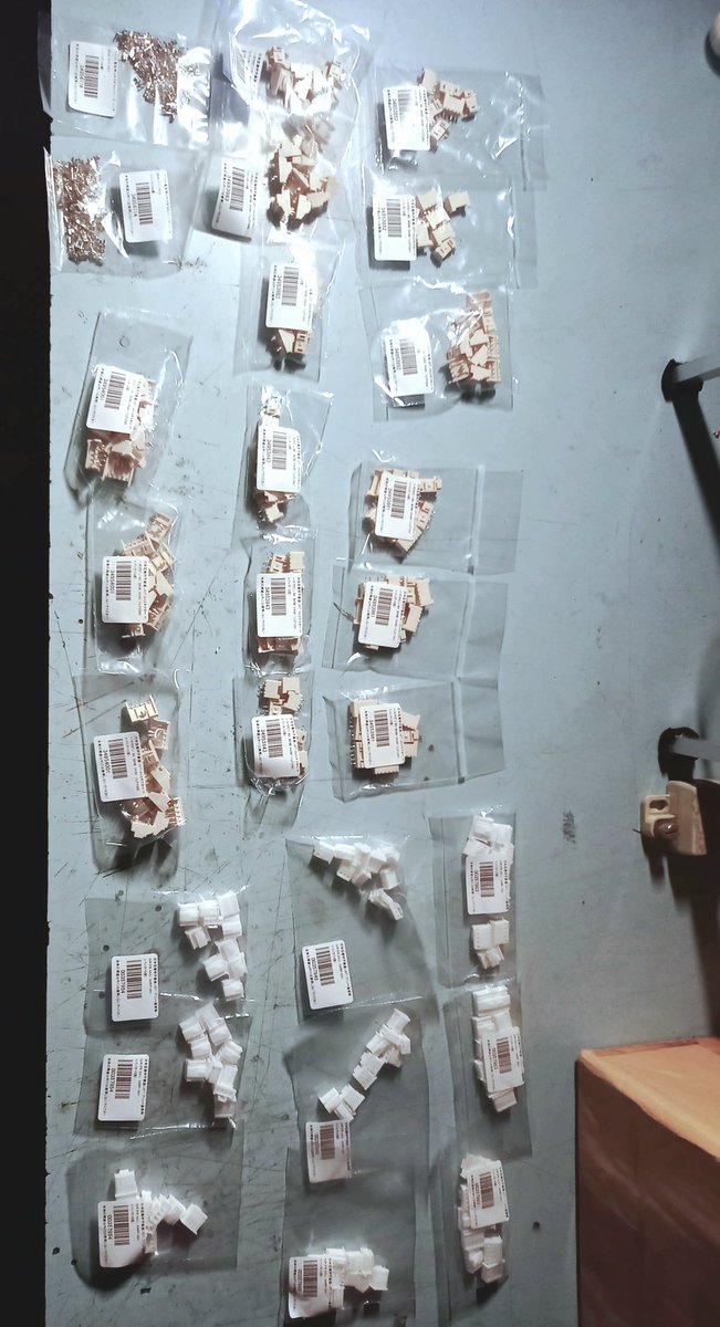 今日来てくれた端子達
幸せです