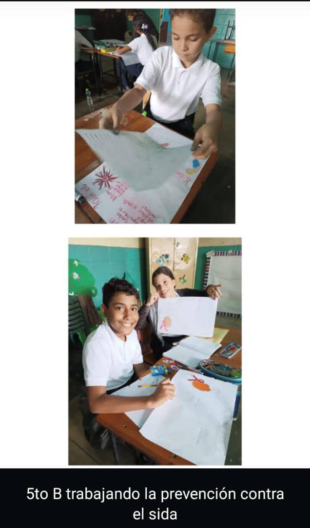 #17May UEE Andrés Bello, creando conciencia para la prevención del VIH Sida  🇻🇪 📢 ¡ETIQUETA DEL DÍA! ▶️ #PoesìaParaLapaz 
<a href="/NicolasMaduro/">Nicolás Maduro</a>
@MPPEDUCACION
@ZE_Aragua
@WilsonCoy
<a href="/_LaAvanzadora/">Yelitze Santaella</a>
<a href="/Soykarinacarpio/">Karina Carpio</a>
<a href="/GobiernoAragua_/">Gobierno Aragua</a>
@PiedadQuintana1k