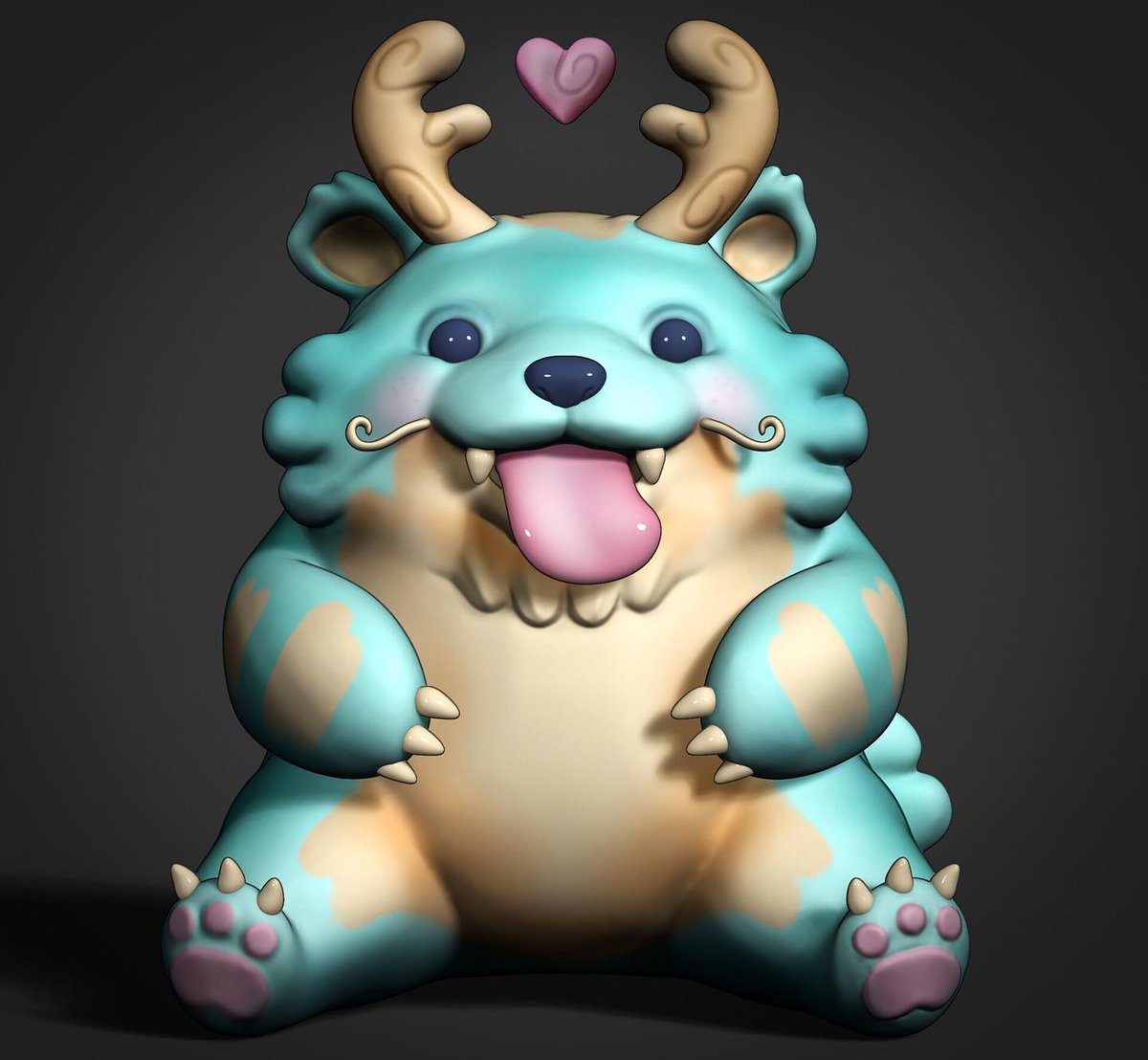 Gnomon_Workshop's tweet photo. "Meet REIN BOI! I got some time for a speed sculpt and wrapped him up in 3 hours 😁 This is based on a concept by the talented @JakeyBoiArts. The concept is a skin idea for the character rein dog in @multiversus."

@c_models_things – we love him!

➡️ https://t.co/FG1hoV042F https://t.co/4zWX3eo1hu