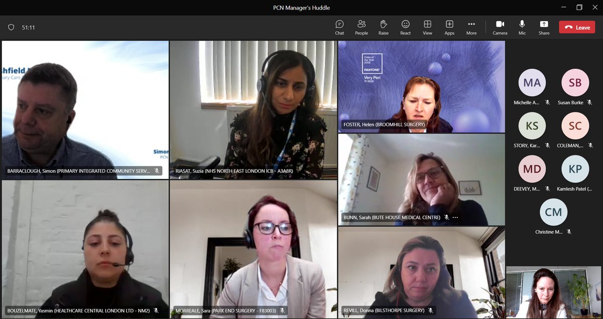 PrimaryCareD's tweet photo. Thanks to all who joined our PCN & Practice Manager's Huddle today! Insightful, engaging & great peer support. ☕ Join us for our next one in June..! #Primarycare #PracticeManager #PCNManager #Collaboration https://t.co/zLcvox4YMo