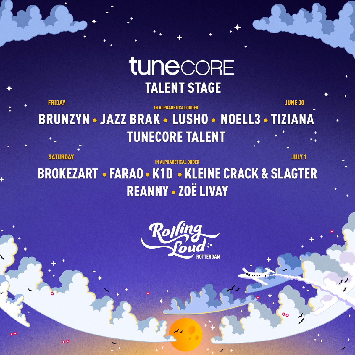 We’re joining forces with Tunecore to bring you the best upcoming talent out of the Dutch and Belgian hiphopscene at the TuneCore Talent Stage. want to hit the stage yourself? Check our website to join the competition