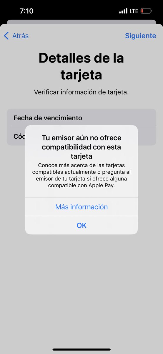 Mariel16P's tweet photo. @bancogeneral No está funcionando la activación en Wallet de Apple 🍎 https://t.co/W5mzJE57nt