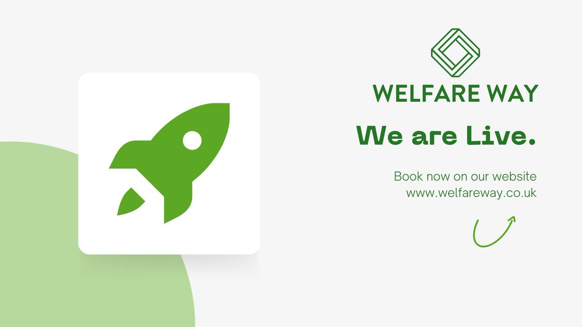 welfare_way's tweet photo. Guess what......
You can book now, we are live. 
Our new service just launched, check out our website now to see how to book and find your bespoke training solutions now. #training #mentalhealth #launch# business# newpage https://t.co/Eo58A0yvok
