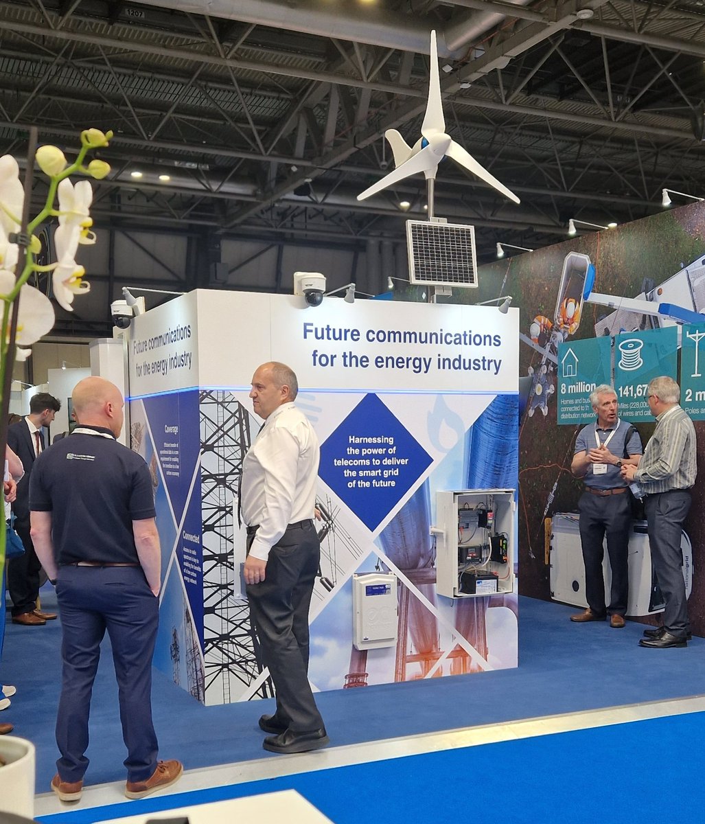 gridtelecoms's tweet photo. Another busy day @UtilityWeekLive demonstrating the capabilities of a private #LTE network. https://t.co/nDLWkBwsbv