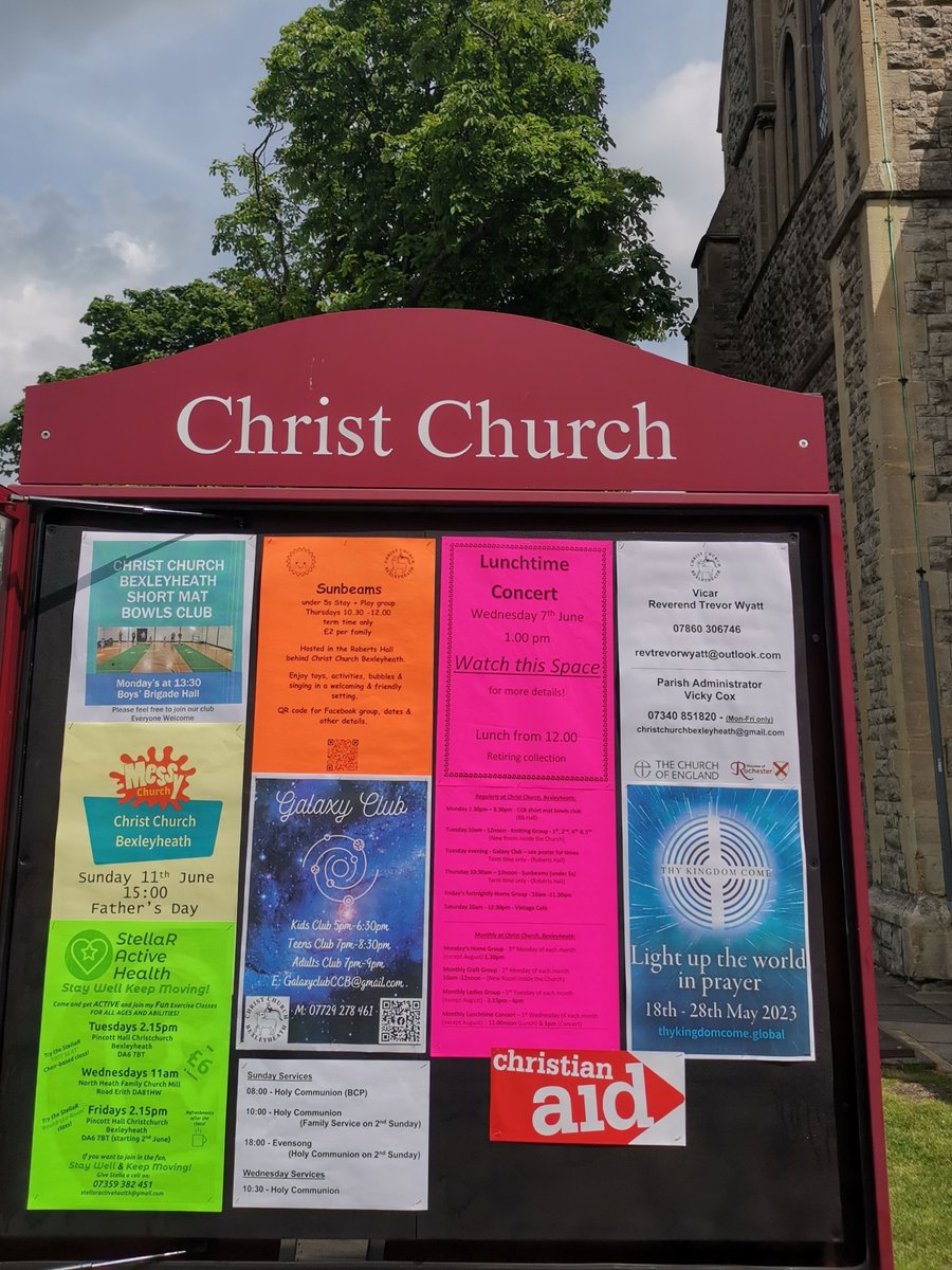 ChristChurchBex's tweet photo. Keep the diary up-to-date - https://t.co/g2xAlN5BXH https://t.co/nCIZW76spS