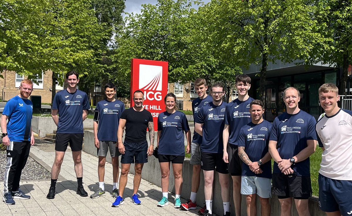 And they're off! Some of our students and staff - including Principal Scott Bullock - are taking part in the #GogginsChallenge (4 miles every 4 hours for 48 hours), to raise funds for a trip to South Africa in July where some of our students will work with children in schools