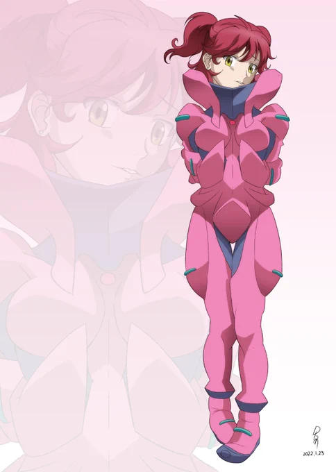 #クロスオーバー画像をあげる見た人もやる ネーナ・トリニティ(ヴェイガンパイスー)
