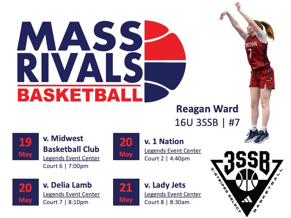 Excited for this weekend at @3SSBGCircuit Chapter 1: Bryan, Texas @LadyRivals @IAMCoachU1 @BashHoopsNE @HerHoopsNetwork  #RivalsWay