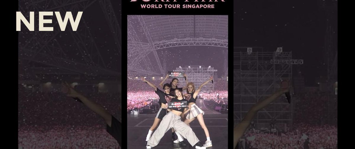 data_blackpink's tweet photo. BLACKPINK uploaded a new #video on #YouTube: BLACKPINK WORLD TOUR [BORN PINK] SINGAPORE HIGHLIGHT CLIP
https://t.co/FGBSEmnksp
#블랙핑크 #BLACKPINK #blinks @BLACKPINK https://t.co/3NoHjDfd09