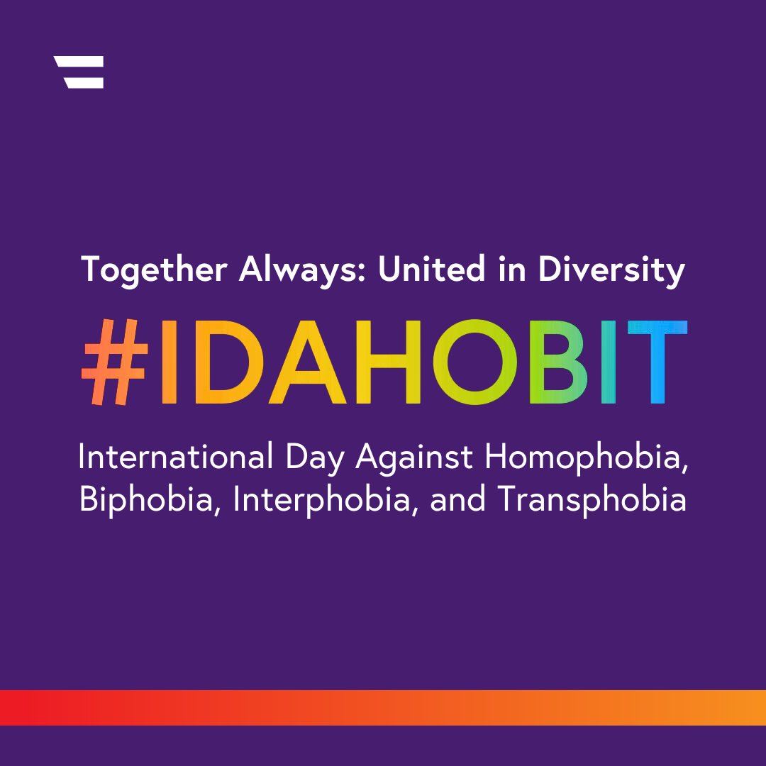 AUSTRIAinSI's tweet image. Today is the International Day Against Homophobia, Biphobia, Interphobia, and Transphobia #IDAHOBIT 🏳️🌈
#SpreadLoveNotHate #TogetherAlways
