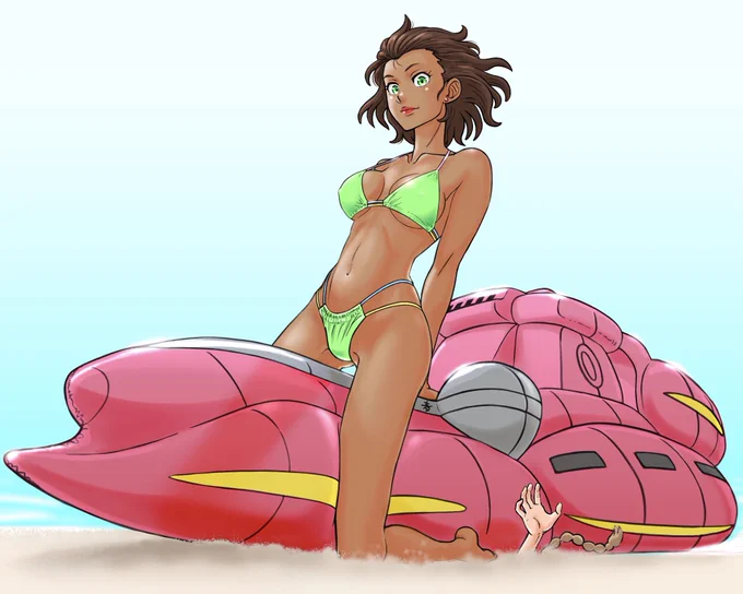 カリブ海は ! #暑いので脱ぎます