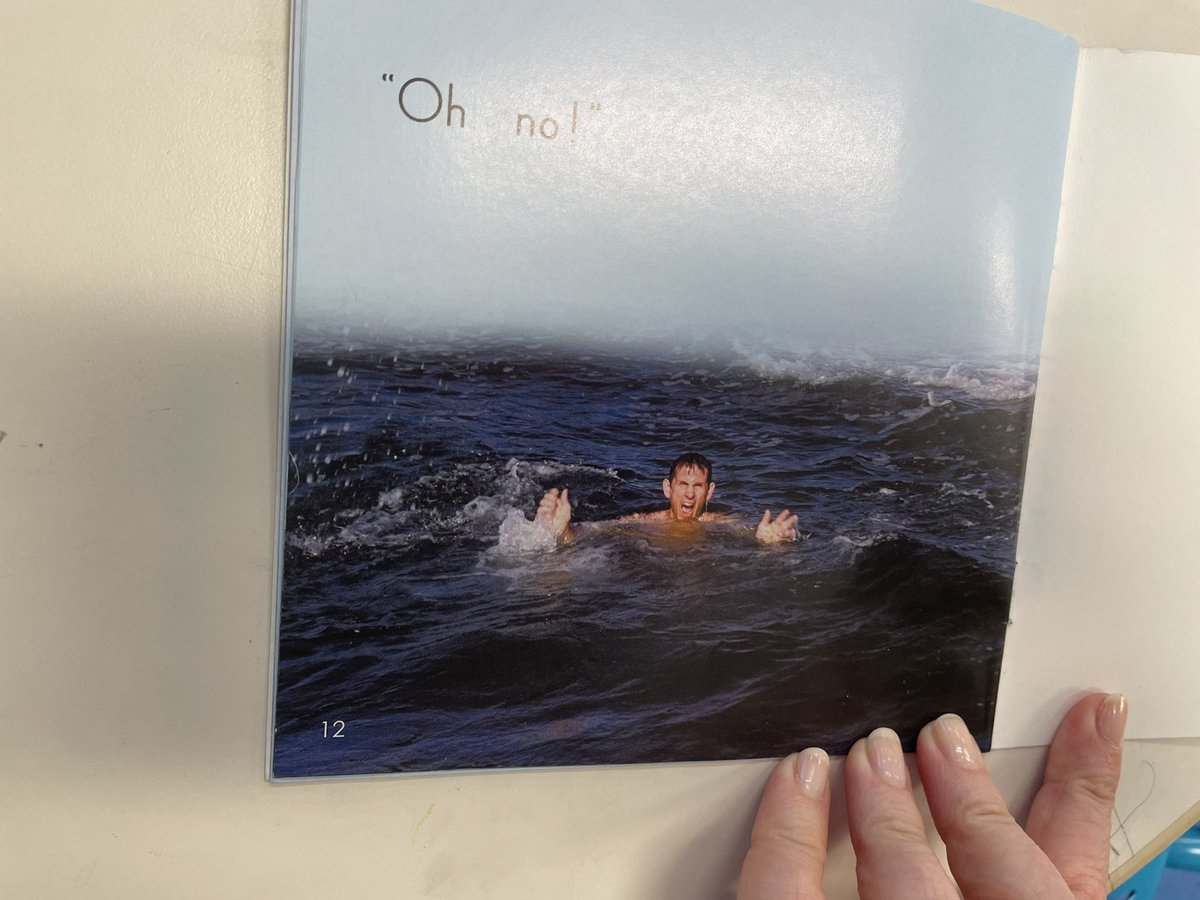 trustingreaders's tweet image. Comments during K independent reading;
I want to play baseball!
Eels are gross. But they don’t hurt people.
Is the man drowning?

Readers have so many  thoughts. They don’t need us to tell them what to talk about.
#Independentreading