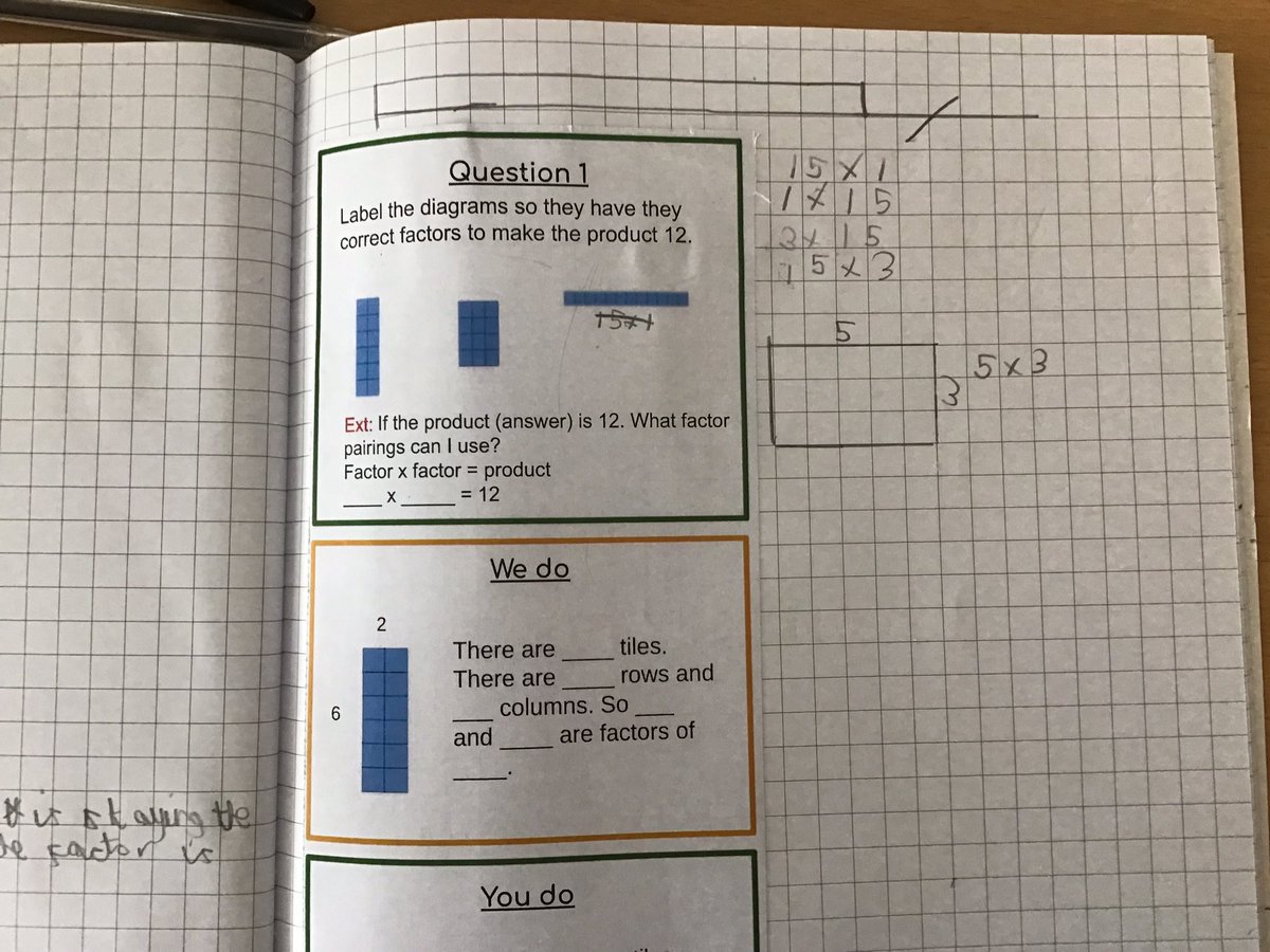 stsilasyear5's tweet photo. Class 5R:
We have been using counters in Maths to investigate factors and proving how when an array is not complete, we know it is not a factor of another number. #SilasMaths @NCETM #PDmaterials @RainbowEduMAT https://t.co/GEjK9MceLO
