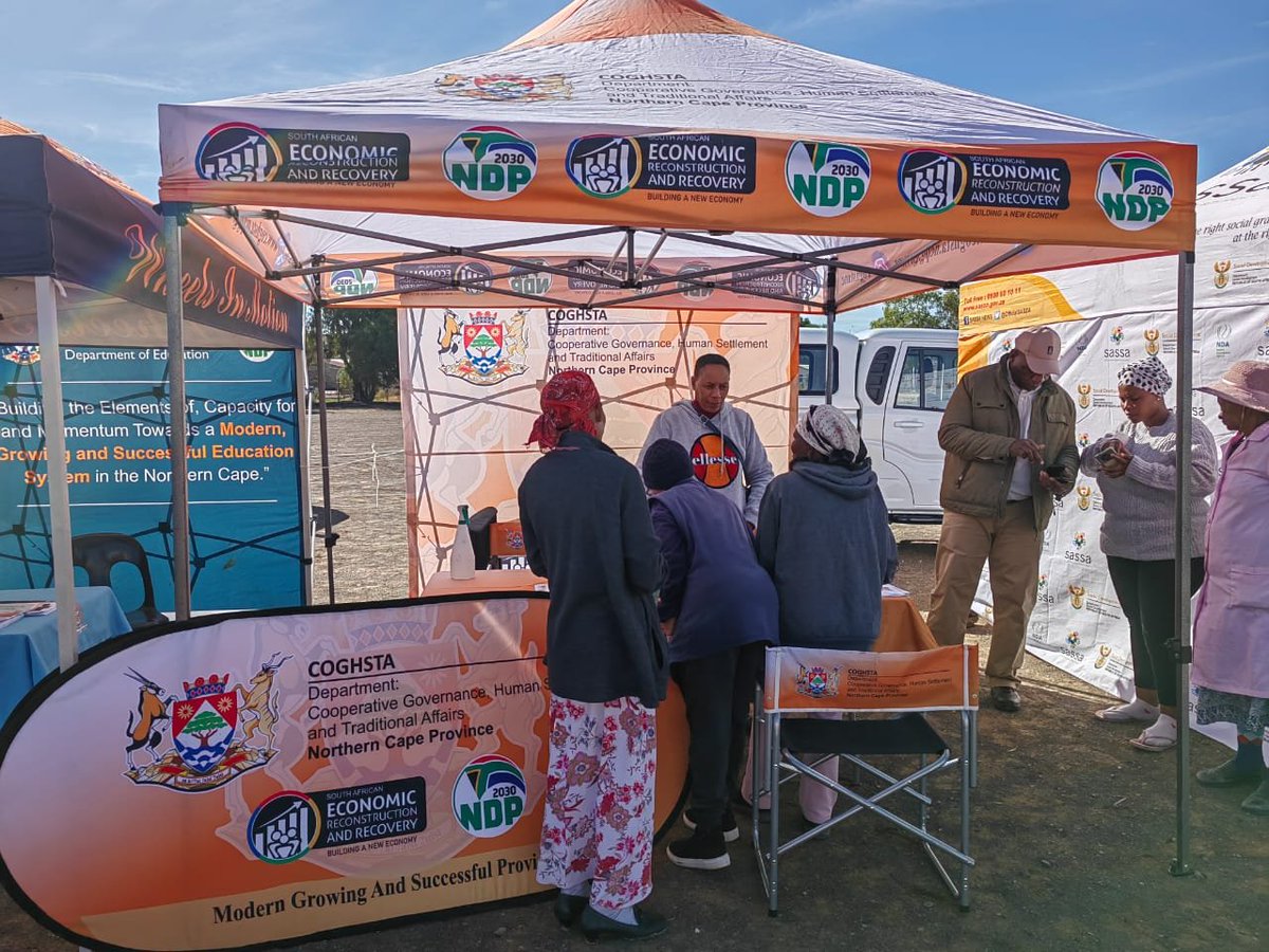 NC_drpw's tweet photo. 📍Feedback Session in Richmond 
📸Community members have come out in their numbers to access Government Services at the Richmond Grassroots Community Hall. 
#moderngrowingsuccessfulprovince
#TrendsettersInInfrastructureDelivery https://t.co/aeHKaF8s8d