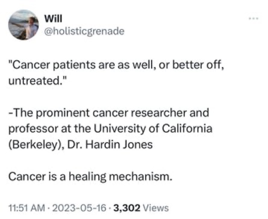 The Veg Doc (She/Her) Ⓥ on Twitter "This person is possibly unwell