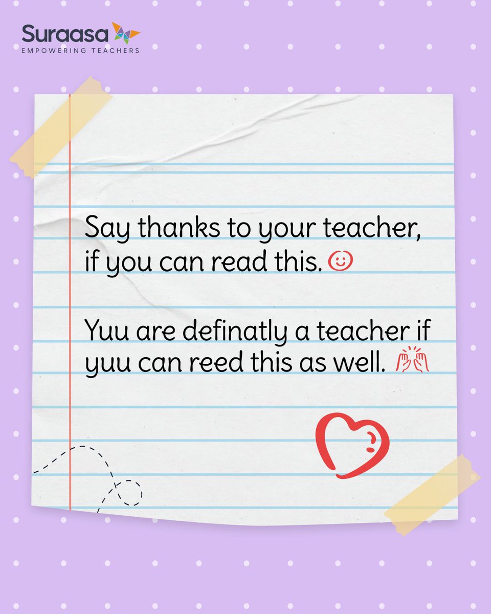 This image says it all- Teachers are the reason we can read, write, and dream big! Thank you amazing teachers❤️

#suraasa #empoweringteachers #teacherslife #teacherinspiration #teacherappreciation #teacherquotes #teaching #forteachers #teachingjob #teachingcareer #teacherslife