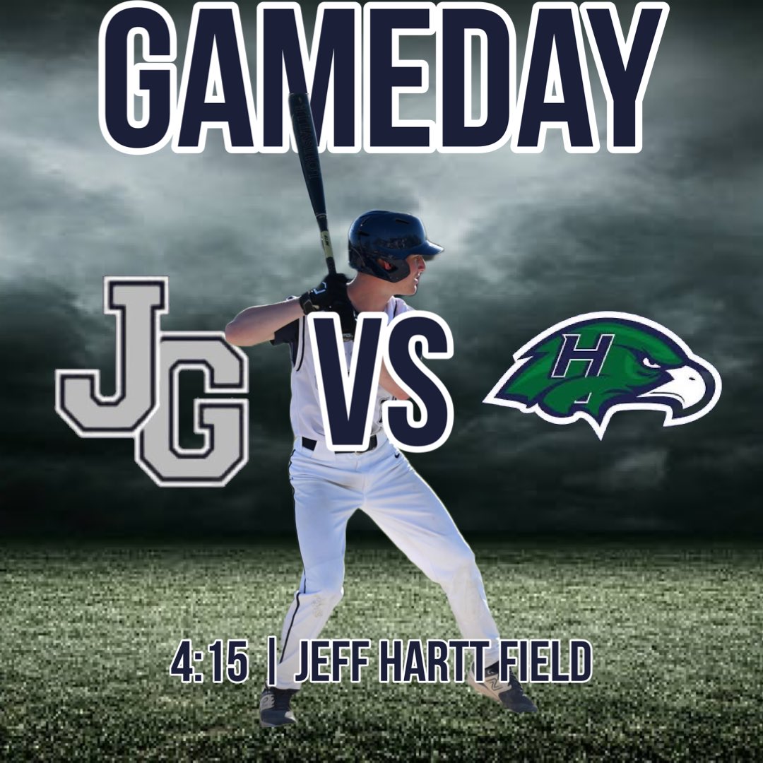 GAMEDAY

🆚Saginaw Heritage
⏰4:15
📍Jeff Hartt Field