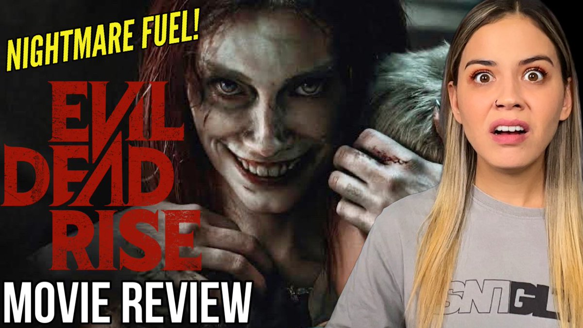 If I were to describe Evil Dead Rise in 3 words: Disgusting, unhinged &amp; chaotic. Just how I like my horror films. My spoiler free review is now up!

youtu.be/aBZgbM1lLcQ