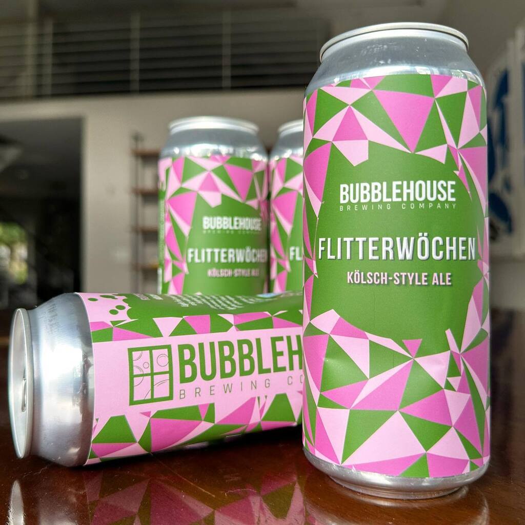 Crushing cans of Flitterwöchen from @bubblehousebrewing #craftbeer #suburbs  #kölsch instagr.am/p/CsWA8AmOBlL/