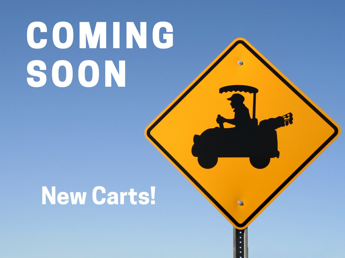 Great news!!! Cheekwood will be getting a fleet of new golf carts soon! Expected delivery is in June!