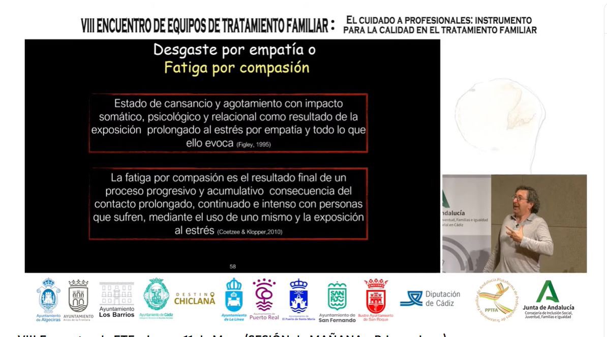 Asociacion PPTFA (@asociacionpptfa) on Twitter photo “Todos los profesionales están en condiciones de desarrollar Fatiga por Compasión en la medida en que se dedican a las relaciones de ayuda” KIKO #VIIIENCUENTRO
<a href="/CDOIA/">Observatorio Infancia y Adolescencia Andalucía</a> <a href="/IgualdadAND/">Inclusión Social, Juventud, Familias e Igualdad</a> <a href="/AlfonsoCandon/">Alfonso Candón</a> <a href="/figue_pilar/">Pilar Hidalgo Figue</a> “Todos los profesionales están en condiciones de desarrollar Fatiga por Compasión en la medida en que se dedican a las relaciones de ayuda” KIKO #VIIIENCUENTRO
<a href="/CDOIA/">Observatorio Infancia y Adolescencia Andalucía</a> <a href="/IgualdadAND/">Inclusión Social, Juventud, Familias e Igualdad</a> <a href="/AlfonsoCandon/">Alfonso Candón</a> <a href="/figue_pilar/">Pilar Hidalgo Figue</a>