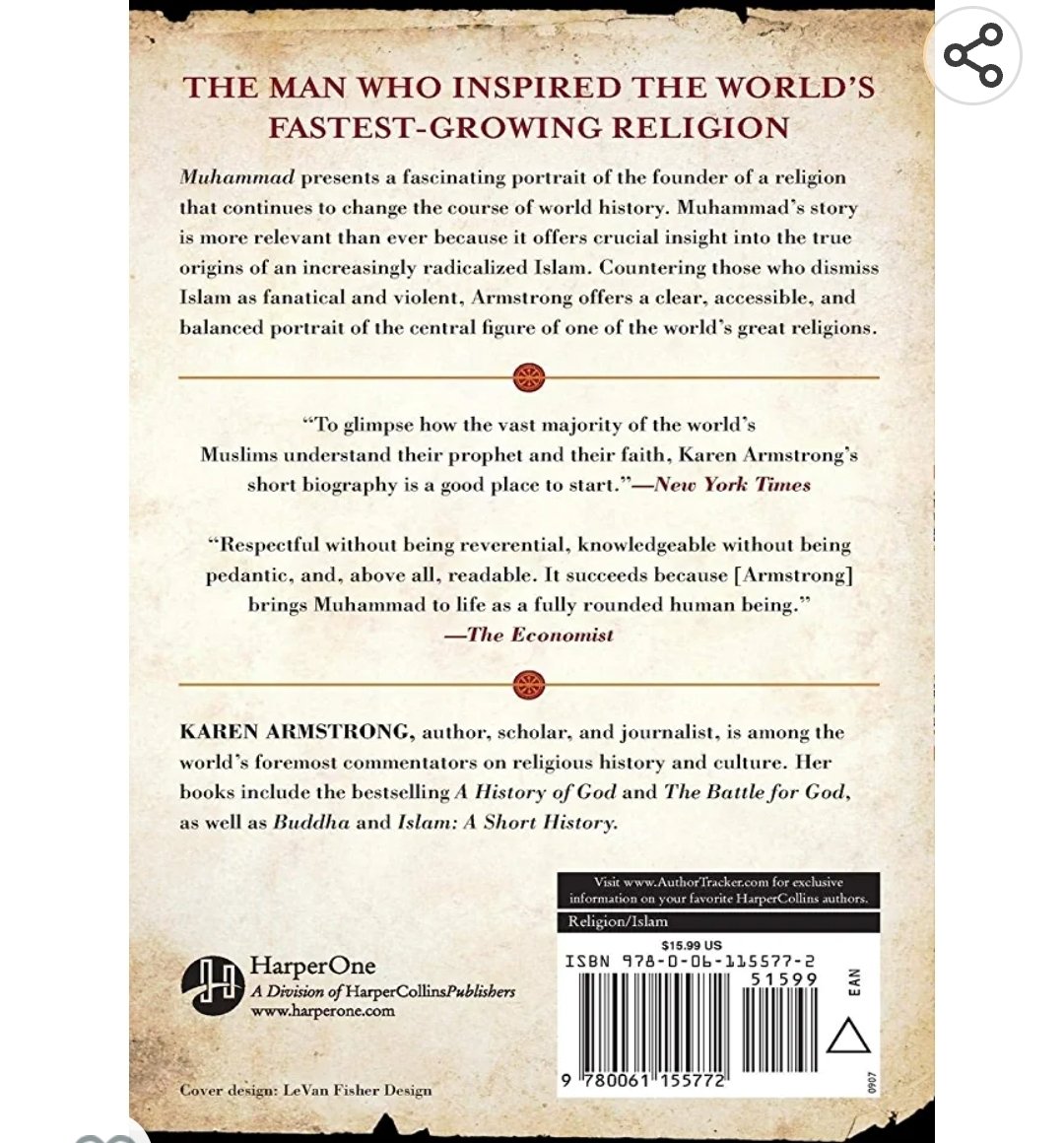 PistolWink's tweet photo. Non Muslim Author, #KarenArmstrong writes about:
"#Muhammad: A #Prophet for Our Time"
#Checkthisout! #FiveStars #TwoThumbs #OneGod #IslamicBooks #NonMuslimAuthor
#MustRead #bestselling #bestseller https://t.co/ngSMZFDf0D https://t.co/Rq9k75ddzW