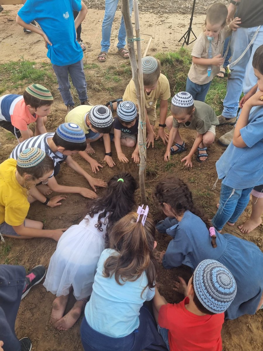 As a response to rocket attacks from the terror organization Islamic Jihad in Gaza, the Jewish children plant trees in Kibbutz Kerem HaShalom.

This is beautiful✡️

📸: chaimsmierc 

#Israel #IsraelUnderAttack #Kibbutz #jewishandproud #israelinews #Israelis