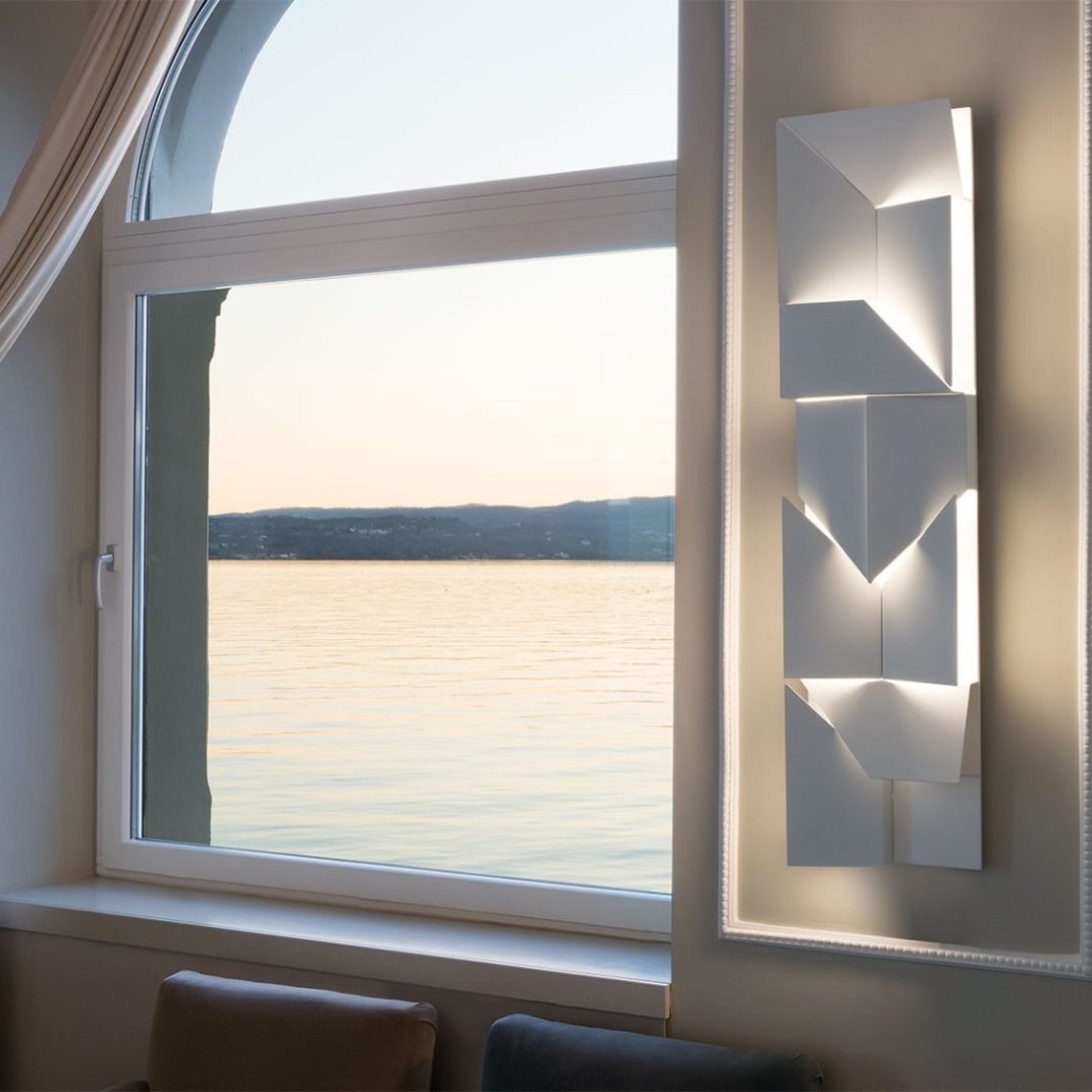 Inspyerlighting's tweet photo. @nemolighting Shadows collection!
A family of wall lamps creates unusual luminous sets with LED diffused lighting. Available in different sizes, they are made of laser-cut aluminum and painted in matt white: https://t.co/KmnPBIMS3J 

#inspyeryou #NemoLighting #madeinitaly https://t.co/oT3zhk4PL9