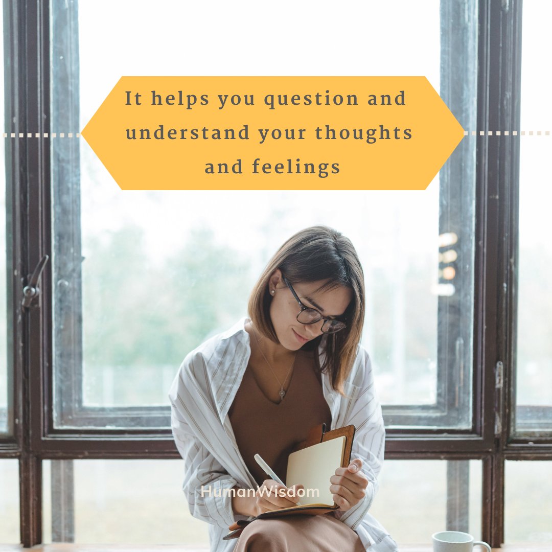 HappierMeApp's tweet photo. Journaling is an excellent way of getting your thoughts out of your head & making sense of them. This can help you manage your emotions, make good choices & grow as a person to flourish in the world. If this resonates, please share.
#humanwisdom #journaling #mentalhealth #journal https://t.co/CSB1yYiuzQ