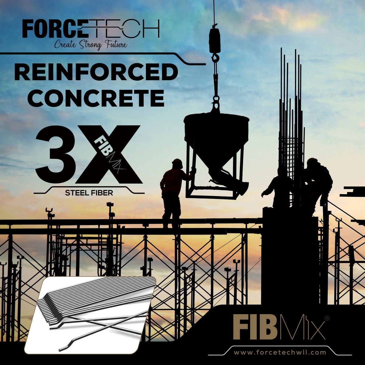 fibmix's tweet photo. Fibmix Steel Fiber Reinforced Concrete! #steelfiber #fibmix #concrete #reinforcedconcrete #reinforcement https://t.co/C3HDF8rVQ5