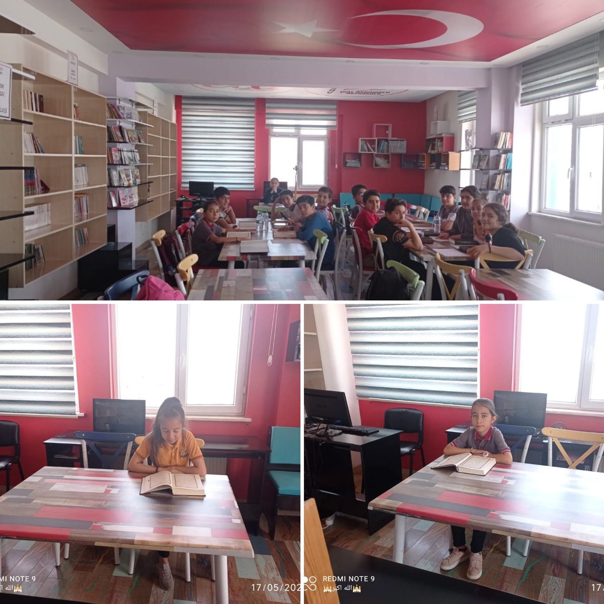 Okulumuz Kur'an-ı Kerim kursu öğrencileri arasında yapılan Kur'an-ı Kerim'i güzel okuma yarışması tamamlanmıştır.Yarışma birincilerini tebrik ediyoruz. Ödülleri haftaya törenle takdim edilecektir.
#sizinenhayırlınızkuranıöğrenenveöğretendirHzMuhammet(As
<a href="/yagcimehmet27/">Mehmet YAĞCI</a> <a href="/MKILITCI/">Ş.Mehmet Kilitci #MY🇹🇷</a>