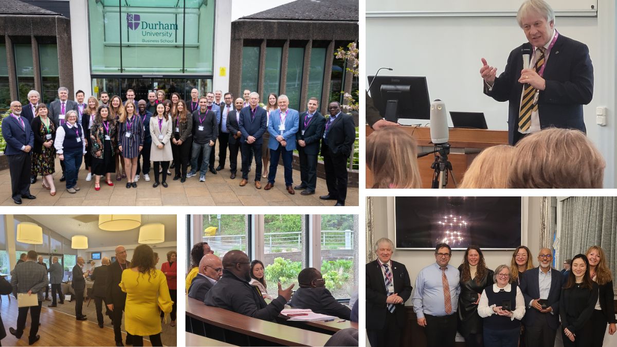 DUBusSchool's tweet photo. Our DBA Conference last week was resounding success bringing together over 100 participants including esteemed researchers, industry experts, DBA students and alumni, both online and offline. Find out more https://t.co/kBFyjdIOzz 
#doctorate #business #research https://t.co/SKRRCG4uNj