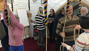 RingingTeachers's tweet photo. A shiny pack of ART resources - sign up for an M1 course to get yours! At the start of a recent course led by Paul Lewis at St Brynach’s, Nevern, delegates were given an introduction to the philosophy and aims of ART. A successful day indeed! #ARTM1 https://t.co/5eDQfww31i https://t.co/CueO8vvSjS