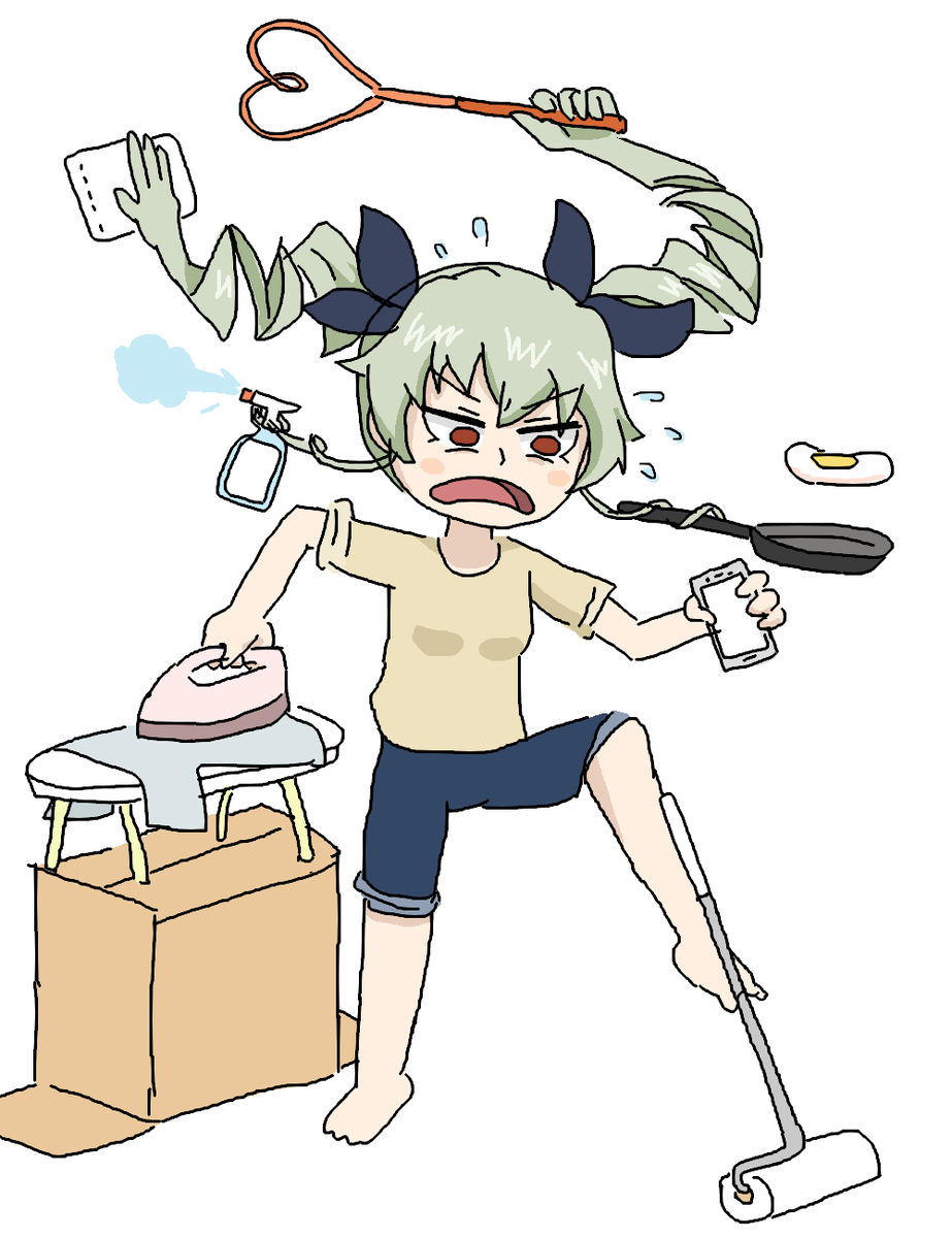 ミカ(ガルパン) 「#私の個性はきっと誰かにささる  っていう自己紹介です。 」|えむけーのイラスト
