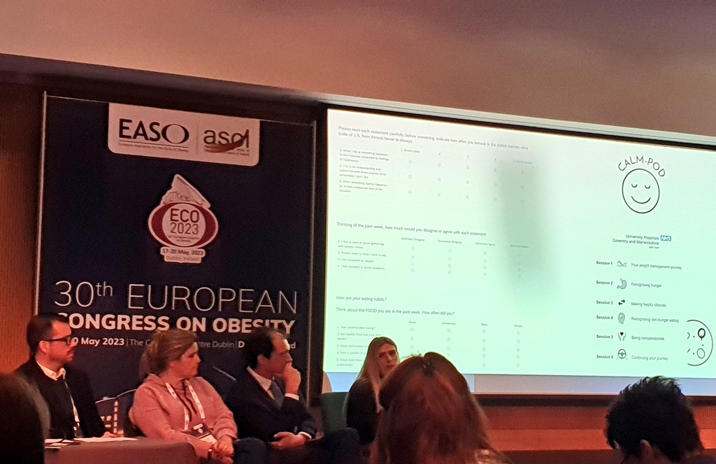 <a href="/sallyabbottRD/">Sally Abbott</a> at #ECO2023 -- It is important to frame success in treating #obesity through different ways than weight loss, like #compassion (I am sure <a href="/kenclare/">kenclare</a> agrees on this point). Would love to have a chat with you, Sally! <a href="/ECPObesity/">ECPO</a> <a href="/EASOobesity/">EASO</a> <a href="/ASOIreland/">ASOI</a> <a href="/ICPObesity/">ICPO</a>