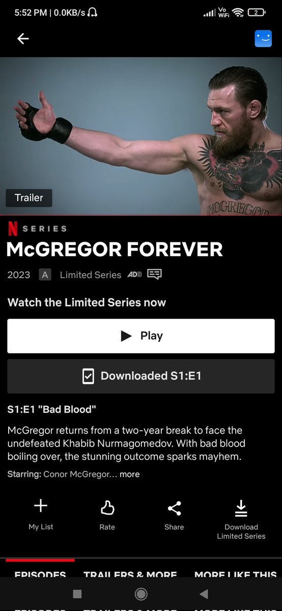 ABHISHE25989679's tweet photo. Took the Netflix Subscription for the first time only for One n only The Notorious Conor McGregor. Man, what an inspiration for this generation n generations to come 🔥! What an athlete, a husband, a fighter, a business tycoon, a Proper Man i would Say ! @TheNotoriousMMA ❤️ https://t.co/grWgFkNxAr