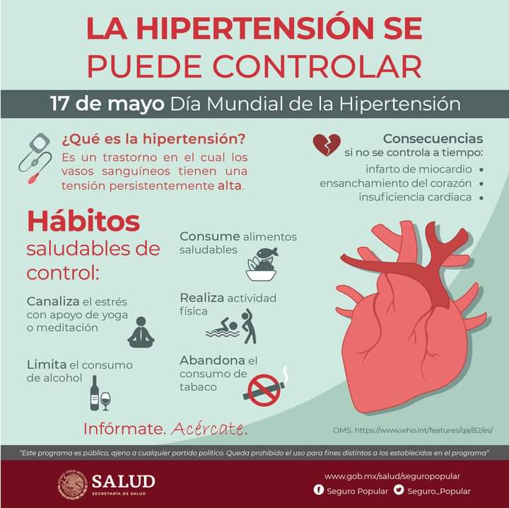 CamagueyDPE's tweet photo. Este 17 de mayo es el Día Mundial de la Hipertensión Arterial. #EducadoresCamagueyanos #CubMined https://t.co/fl3cun8RmR