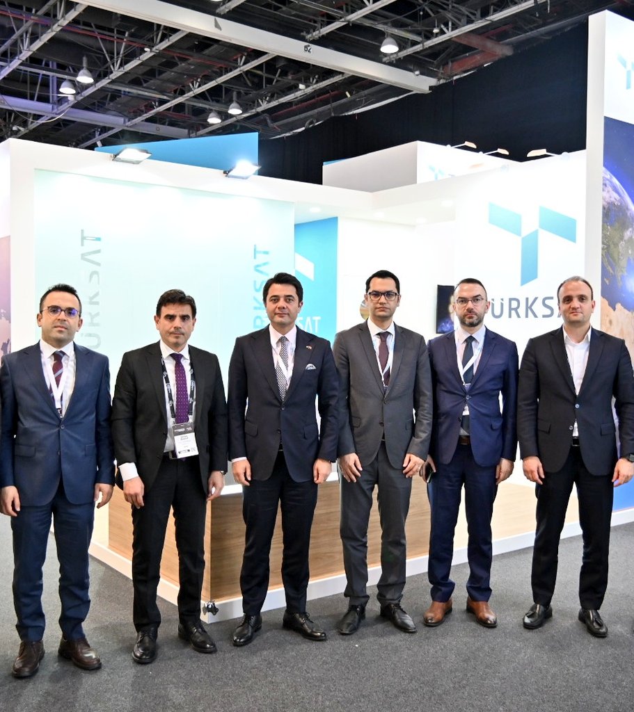 turksat's tweet image. #CABSAT2023 fuarında T.C Dubai Başkonsolosumuz Sayın Onur Şaylan standımızı ziyaret etti.
