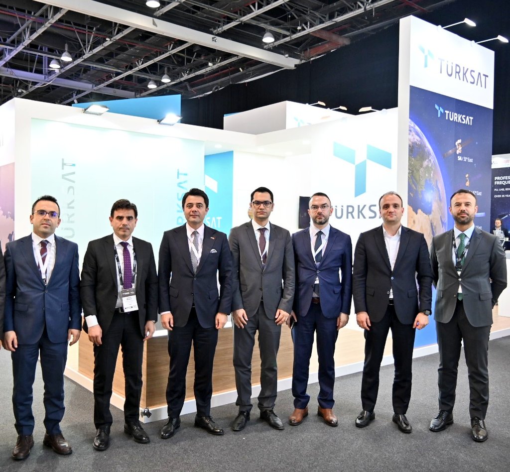 turksat's tweet image. #CABSAT2023 fuarında T.C Dubai Başkonsolosumuz Sayın Onur Şaylan standımızı ziyaret etti.