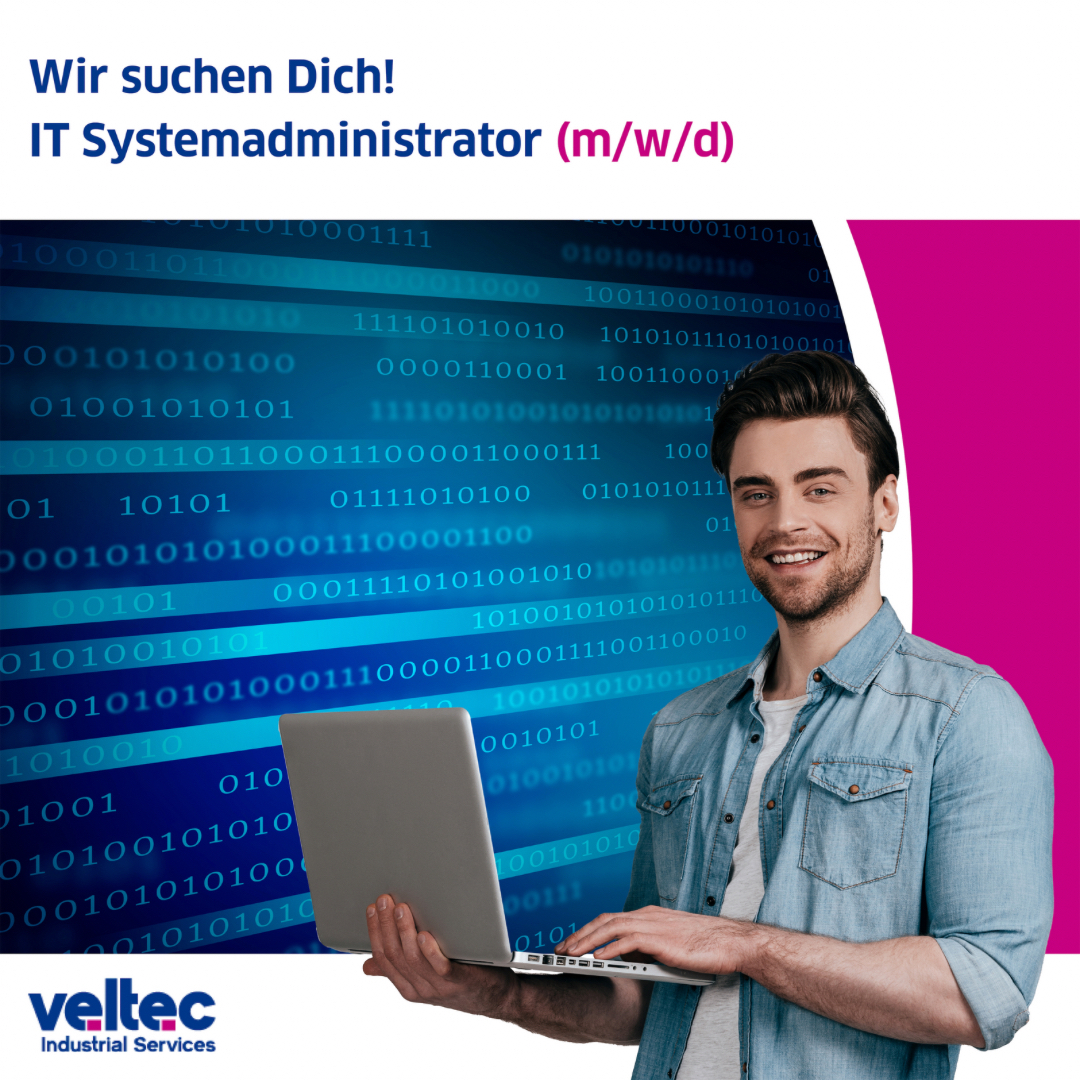 Werde IT´ler bei Veltec!

DU erhälst:
-30 Tage Urlaub
-unbefristetes Arbeitsverhältnis
-Weiterbildungsmöglichkeiten
-betriebliche Altersvorsorge
...

Jetzt hier bewerben: veltec-services.jobs.personio.com/job/1074630?la…

#wirvonveltec #Veltec #wirsuchendich #jobangebot #jobs  #jobgesucht #itjobs