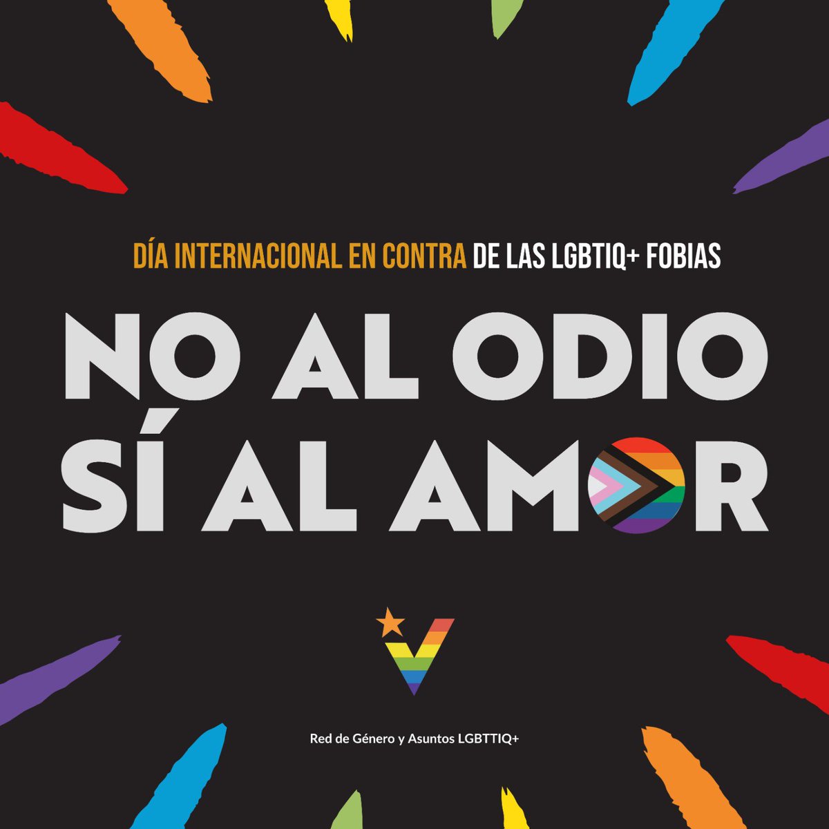 🏳️‍🌈🏳️‍⚧️| Hoy, día internacional en contra de las LGBTTIQ+ Fobias, te invitamos a abrazar el amor y la diversidad. @VictoriaPorPR @lajotamvc
