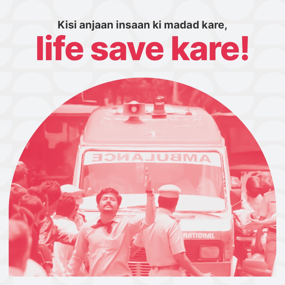 sdfindia_'s tweet photo. Emergency ke samay har second bohot keemti hota hai.
Kisi ki jaan bachane mei madad kare aur jab bhi aapko road par ambulance dikhe toh uske liye raasta chhod de.
#MaketheLeftChoice https://t.co/FmZaicnSck